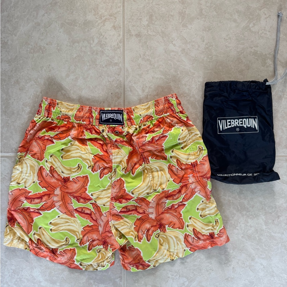 Vilebrequin Men's Tropical Print Shorts - Multicolor